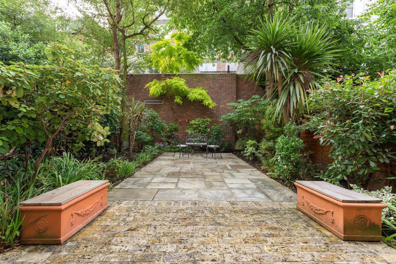 לונדון Veeve - South Kensington Garden Apartment מראה חיצוני תמונה