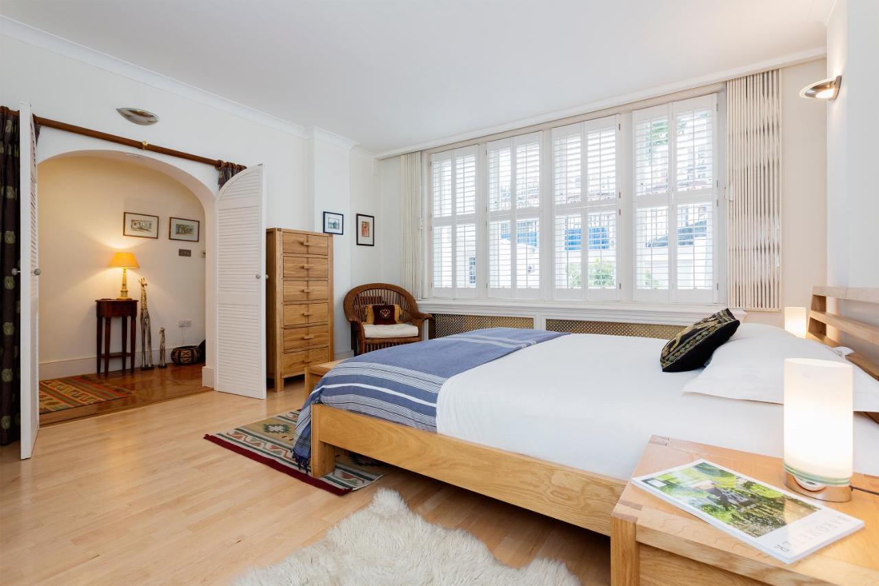 לונדון Veeve - South Kensington Garden Apartment מראה חיצוני תמונה