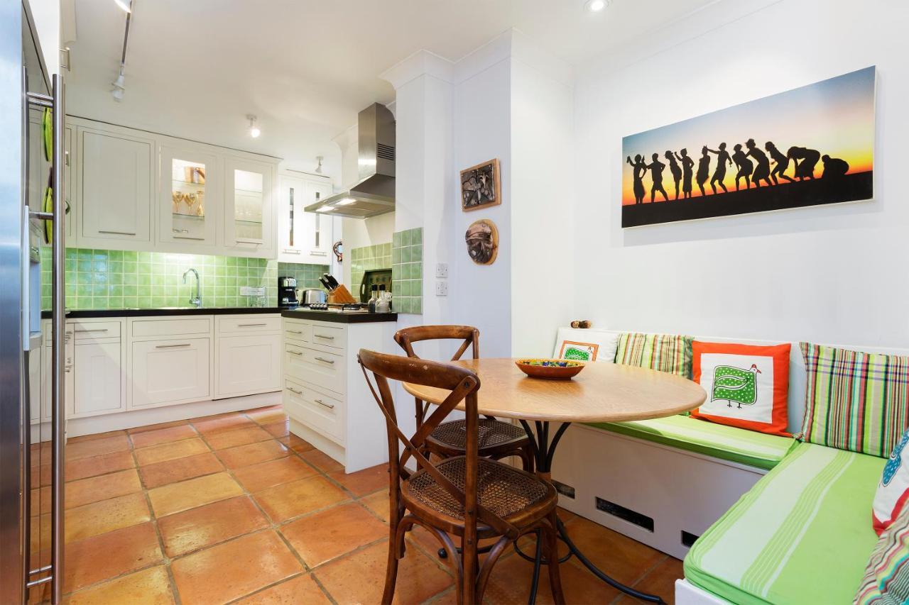 לונדון Veeve - South Kensington Garden Apartment מראה חיצוני תמונה